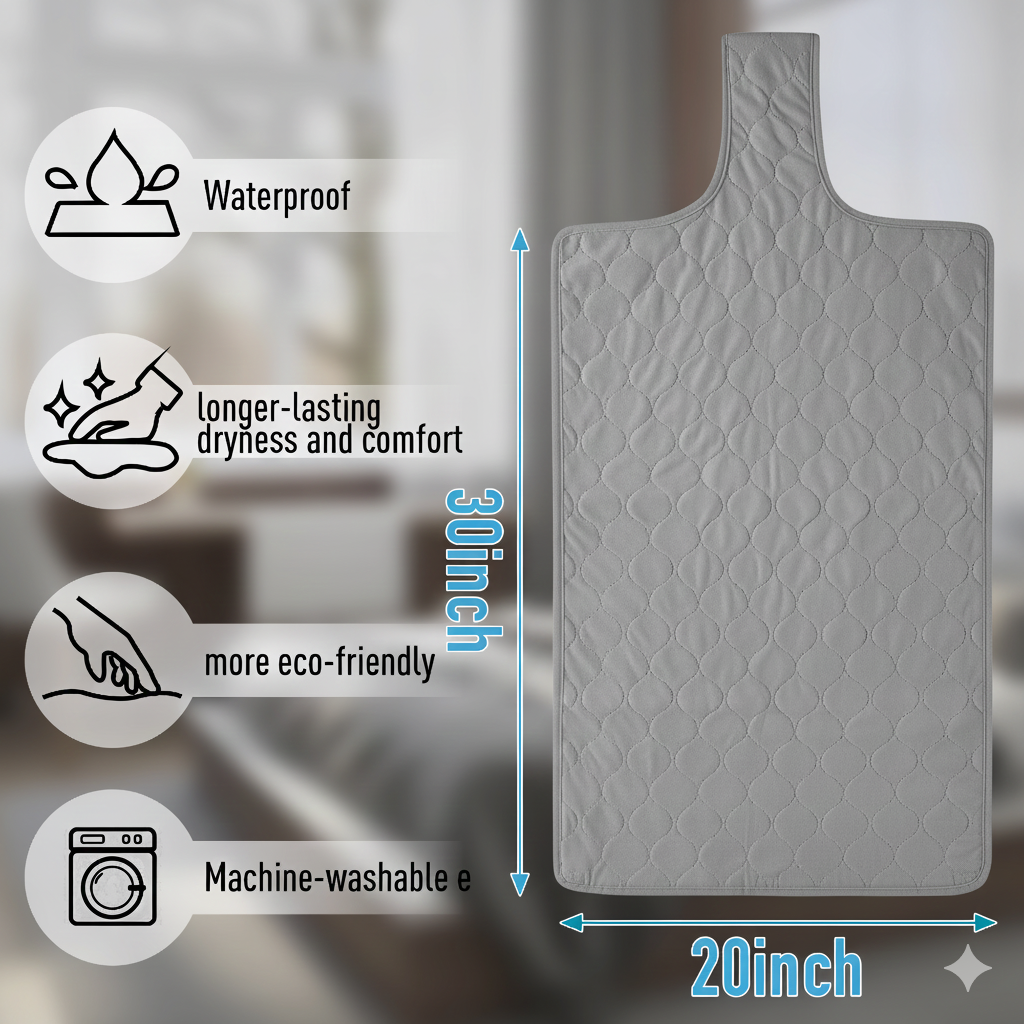 Anechoease AK310 Bed Wetting Alarm for Elderly Adults Moisture Pee Alarm Bedwetting Alarm for Seniors,Dementia & Stroke Care